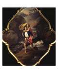 Paul and Virginie (From Novel Paul Et Virginie) Reproduction procédé giclée par Angelo Inganni