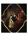 Romeo and Juliet Giclee Print by Angelo Inganni