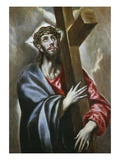 Christ Carrying the Cross 108X78Cm Giclee Print by El Greco 