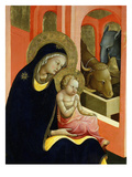 Madonna and Child, from Adoration of the Magi (Detail) Giclée-Druck von Lorenzo Monaco