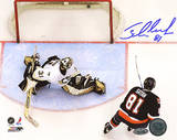 Miroslav Satan Shootout Goal vs Penguins Photo
