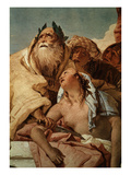 Sacrifice of Iphigenia (Father Agamemnon Agreed to Sacrifice Her on Diana's Altar) Giclee Print by Giambattista Tiepolo