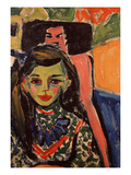 Portrait of Franzi, 1908 Giclee Print by Ernst Ludwig Kirchner