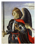 Michael, from Tobias and the Three Archangels (Detail) Giclee Print by Francesco Botticini