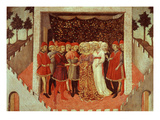 Nobleman's Wedding Giclee Print by Sano di Pietro