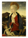 Virgin Mary Adoring Christ Child Giclee Print by Alesso Baldovinetti