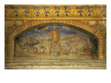 The Colossus of Rhodes, Fresco, 1669-70 Giclee Print by Nikolas Schiel