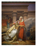 Egypt Saved by Joseph, 1827 (Ceiling of Egyptian Room 29 in Louvre) (Detail) Giclee Print by Alexandre-Denis Abel de Pujol