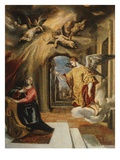 The Annunciation, 1577-80 Giclee Print by El Greco 