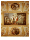 Ceiling with Hermaphroditus and Salmacis Giclee Print by Ubaldo Buonvicini