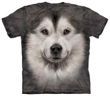 Alaskan Malamute Face Shirts