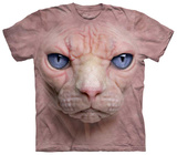 Hairless Pussycat Face T-shirts