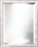 METRO White Mirror Decorative Mirror