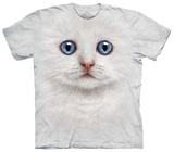 Ivory Kitten Face T-shirts