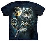 Moon Wolves Collage T-Shirts