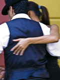 Tango Dancers Capture the Passion of the Moment in Elegant Motion Photographic Print by Jason Edwards