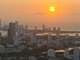 Sunset over the City of Cartagena, Colombia Photographic Print by Mike Theiss