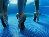 Underwater Photo of a National Ballet of Panama Dancers Photographic Print by Kike Calvo