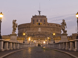 Castel Sant'Angelo and Ponte Sant'Angelo Photographic Print by Daniella Nowitz