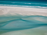 White Sand Beaches Stretch for Miles at Detwah Lagoon Photographie par Michael Melford