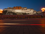 The Potala Palace at Night Photographic Print by Michael S. Yamashita