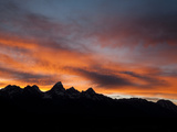 Sunset Behind the Teton Range, Grand Teton National Park, Wyoming Photographic Print by Greg Winston