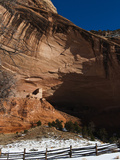 Ancient Navajo Cliff Dwellings in Canyon De Chelly Photographic Print by James Forte