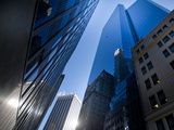 Building in NYC Reflect on Each Others Windows Photographie par Jorge Fajl