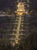 The Bahai Temple on Mt. Carmel Photographic Print by Richard Nowitz