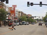 Walking Through the Streets of Sheridan, Wyoming Photographic Print by Drew Rush