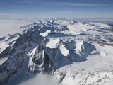 An Aerial View of the Teton Range Photographic Print by Greg Winston