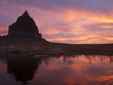 Sunset Near Domingez Butte over Lake Powell Photographic Print by Greg Winston