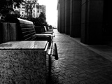 A Line of Benches Photographie par Jorge Fajl