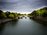 A Bridge over the Seine River Photographic Print by Jorge Fajl