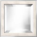 METRO White Mirror Decorative Mirror