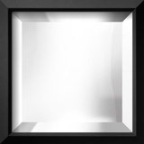 EASTMAN Black Thin Mirror Decorative Mirror