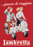 Lambretta - Vintage Style Italian Poster Posters
