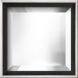 EASTMAN Silver Thin Mirror Decorative Mirror