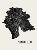Zurich Prints by  Mr City Printing
