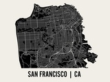 San Francisco Print by  Mr City Printing