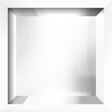CHELSEA White Mirror Decorative Mirror