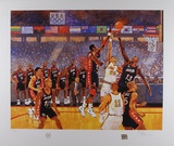 1996 Dream Team Collectable Print by Bart Forbes