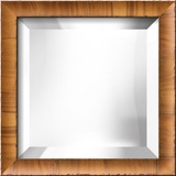TABACCHINO Pecan Mirror Decorative Mirror