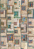 Codici Miniati (Illuminated Manuscript) Antique Style Collage Poster Prints