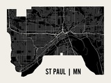 St Paul Prints by  Mr City Printing