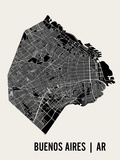 Buenos Aires Prints by  Mr City Printing