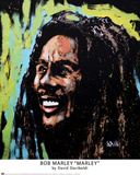 Bob Marley Poster par David Garibaldi