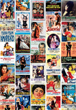 Vintage Style Italian Film Poster Collage Prints