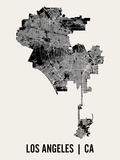 Los Angeles Print by  Mr City Printing