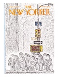 The New Yorker Cover - September 16, 1974 Giclee Print by Edward Koren